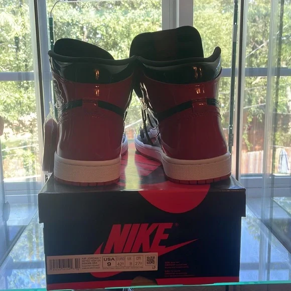 Jordan 1 high ‘patent bred’ - Picture 4 of 8
